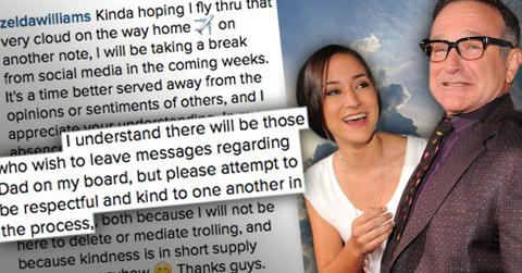 Robin Williams Daughter Zelda