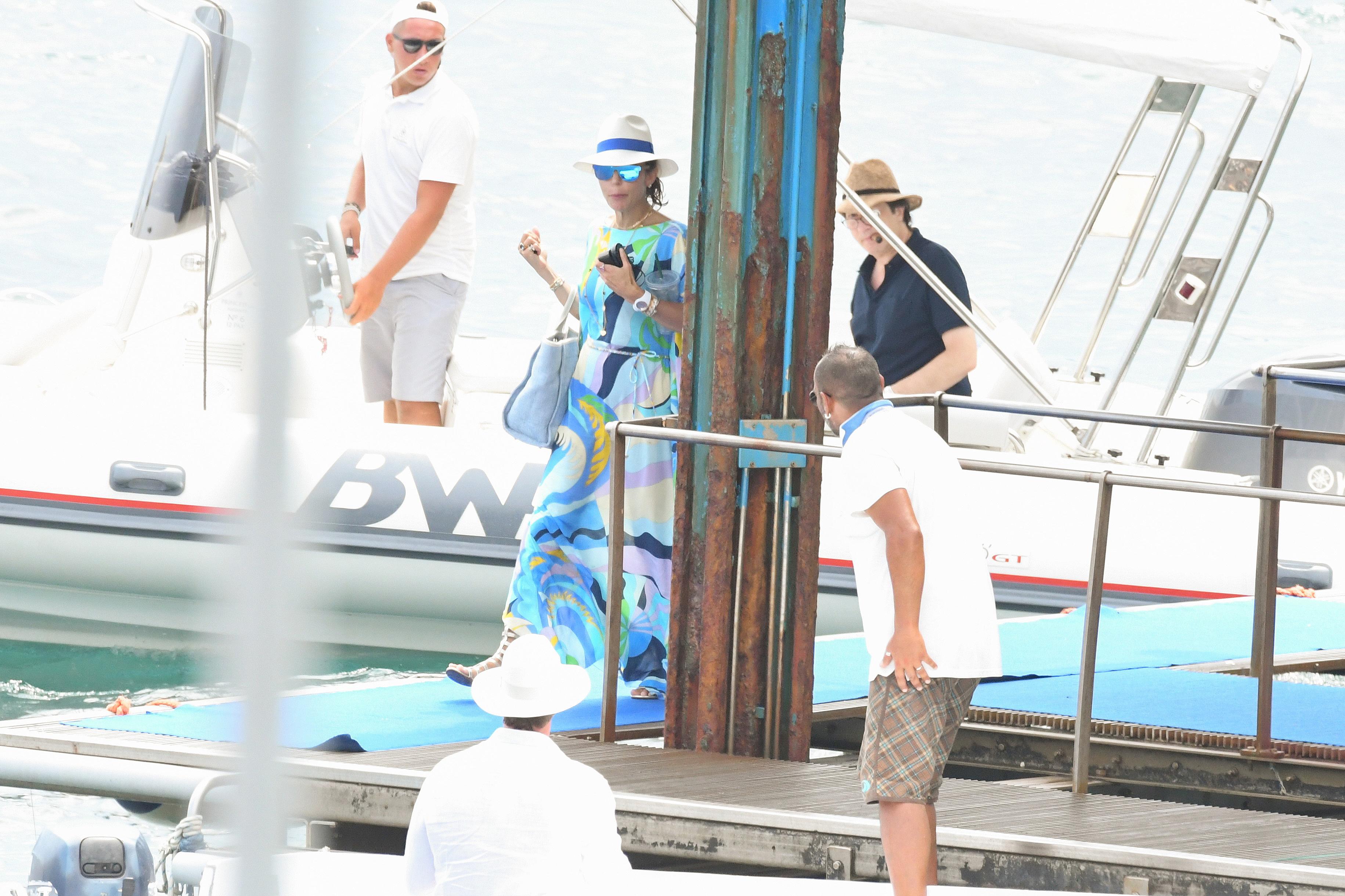 Bethenny Frankel on holiday in the Amalfi coast. 27 Jul 2019