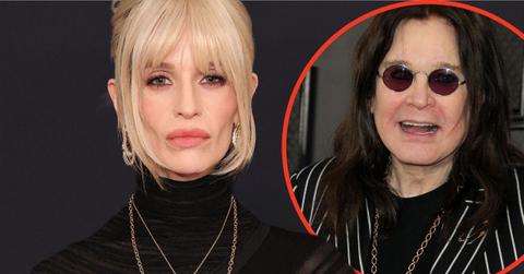 Split photos of Kelly and Ozzy Osbourne