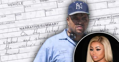 Black Chyna Dad Eric Holland Police Report Attack Arrest