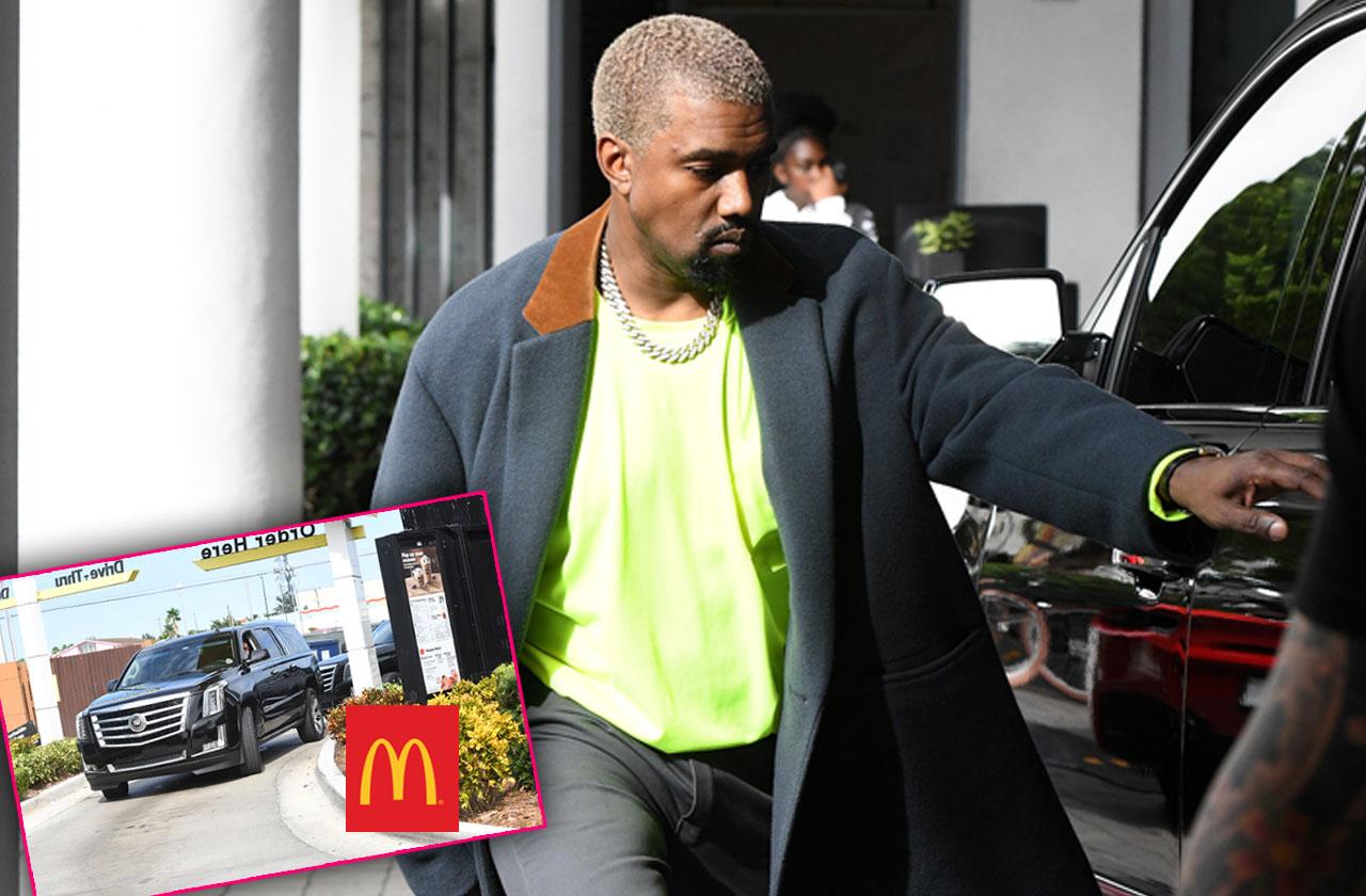 kanye west junk food binge stressed after meltdown