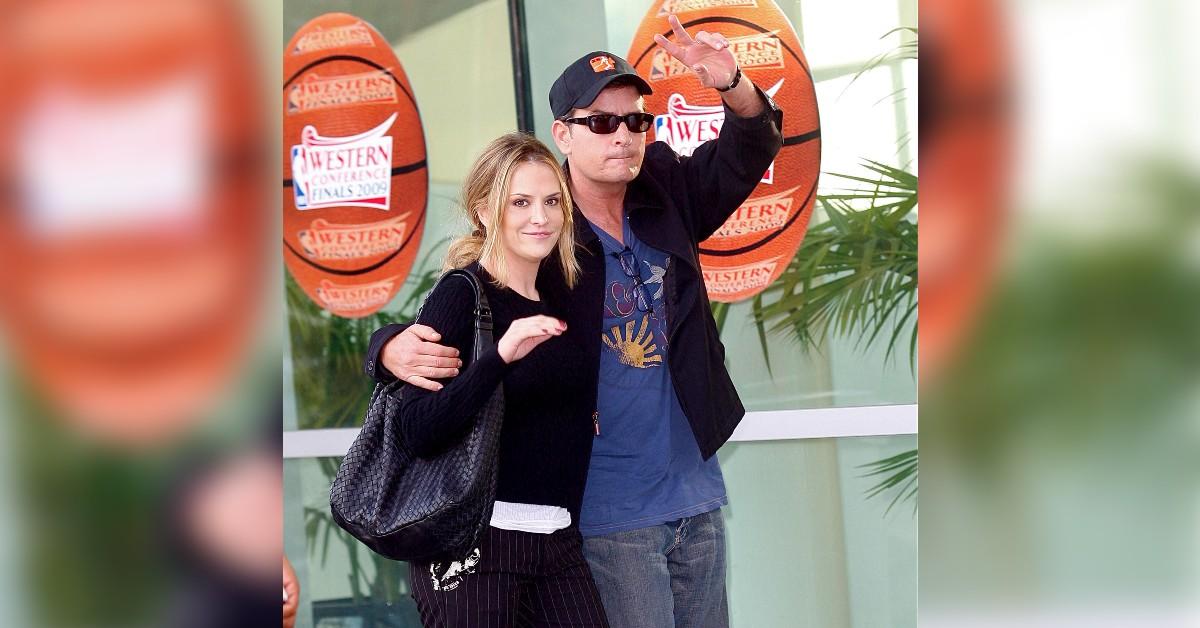 Charlie Sheen & Brooke Mueller in 2009