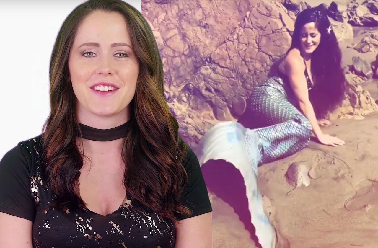 //jenelle evans bikini photos belly bump pregnant rumors teen mom  pp