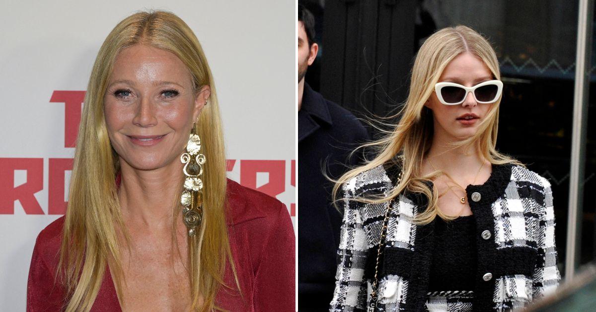 gwyneth paltrow polishing up daughter apples business skills