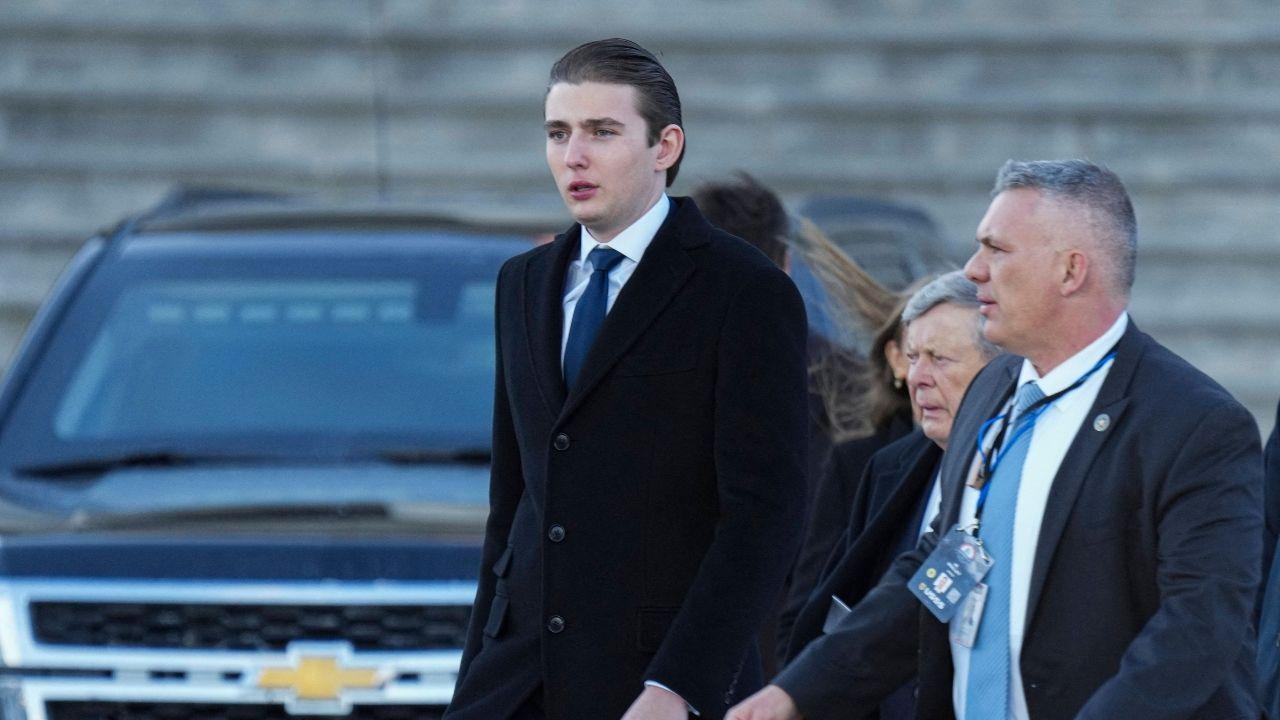 A photo of Barron Trump