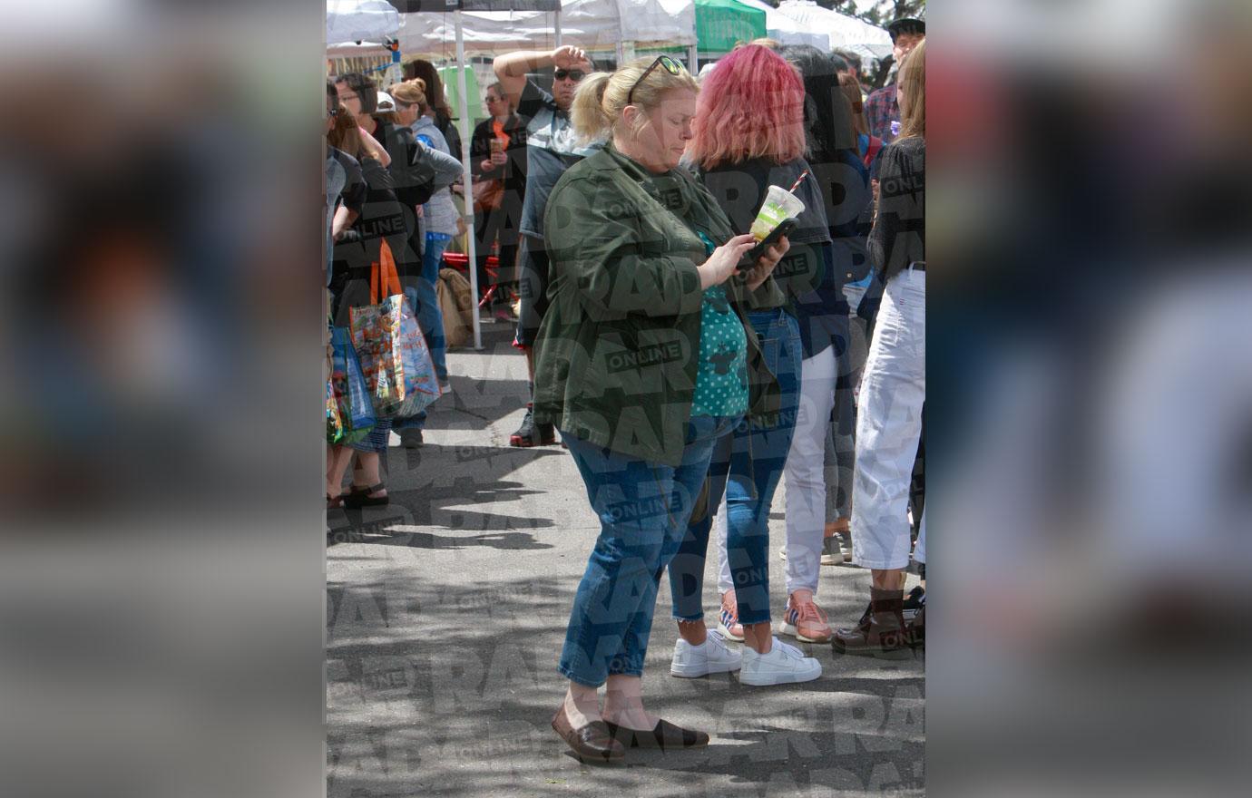 Janelle Brown Strolls Through A Flagstaff Farmer’s Market By Herself On Mother’s Day