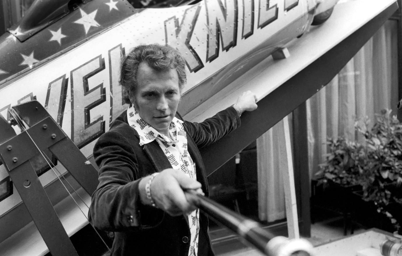 evel knievel robbie feud