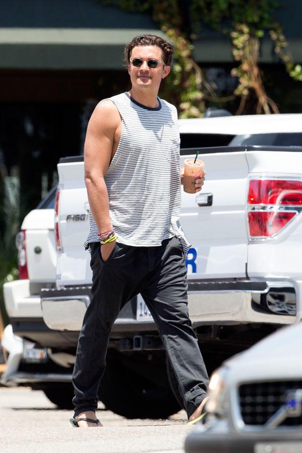 Orlando Bloom Buff Tank Top