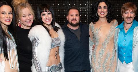 Chaz Bono Visits Backstage At Cher Show On Broadway