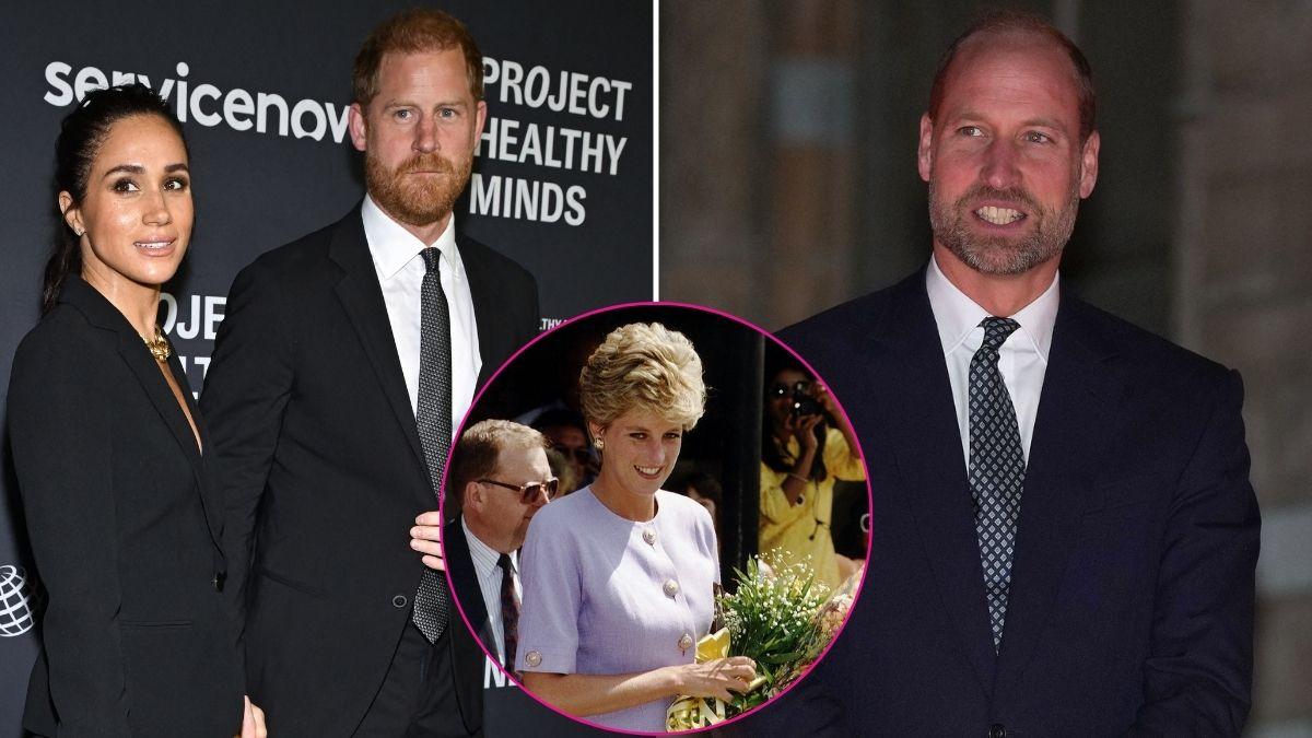 Sources said Meghan Markle and Prince Harry want a Hollywood biopic of Princess Diana, deepening tensions with Prince William.