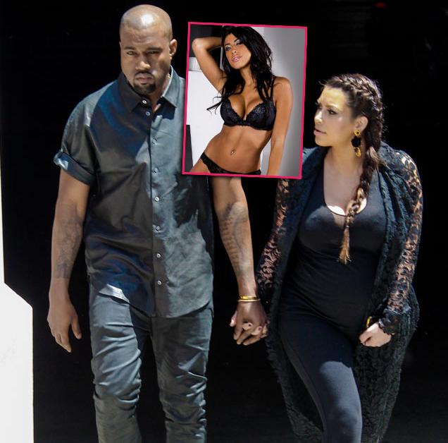 Report Kanye West Cheated On Pregnant Kim Kardashian With Canadian