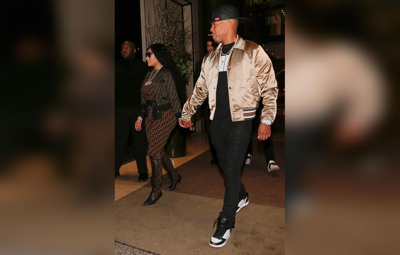 Nicki Minaj And Sex Offender Boyfriend Kenneth Petty Leave Paris Hotel