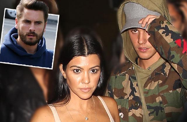 Don't Look, Scott! Justin Bieber Shows Off His Assets In Soaked White  Underwear In Miami For Kourtney Kardashian