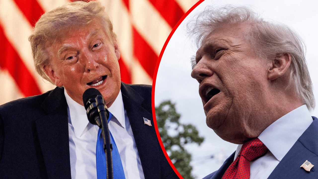Donald Trump has opened himself up to new speculation about his head of hair.