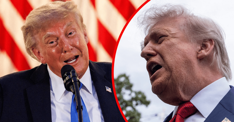 Donald Trump has opened himself up to new speculation about his head of hair.