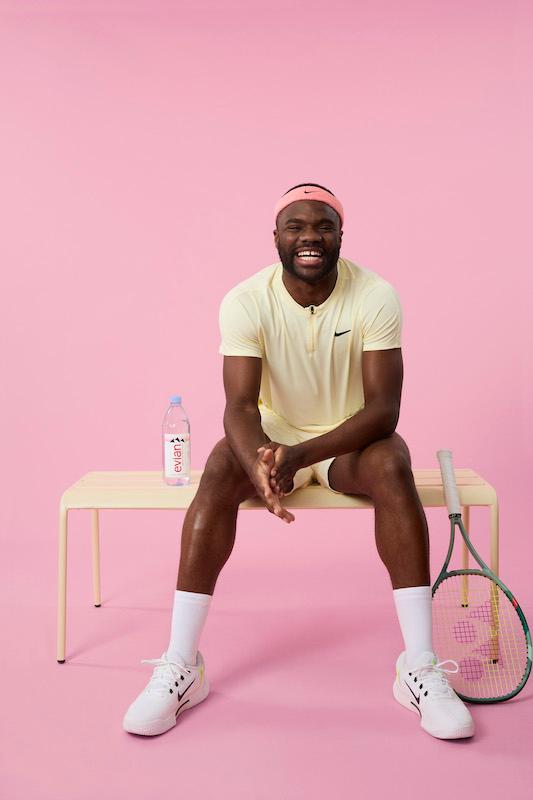 frances tiafoe x evian