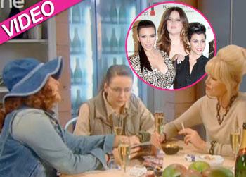 //absolutely fabulous the kardashians bbc splash