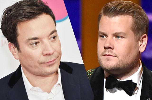 //james corden jimmy fallon feud pp