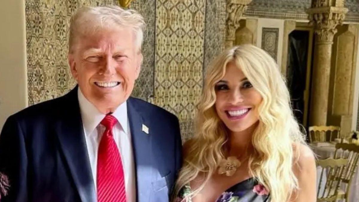 Photo of Donald Trump and Rosalyn Yellin