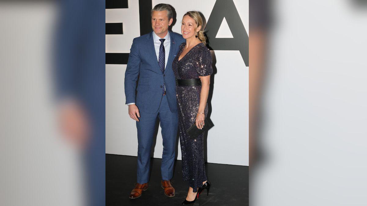 Photo of Pete Hegseth and wife