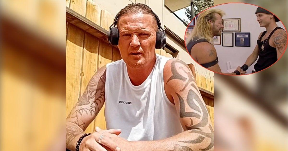 Photo of Justin Bihag and Justin with Duane Chapman.