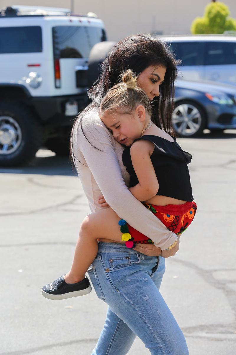 Kim Kardashian Baby Weight Yoga Pants North West