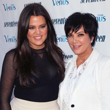 // personalities khloe kardashian and kris gettyimages