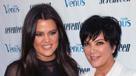 // personalities khloe kardashian and kris gettyimages