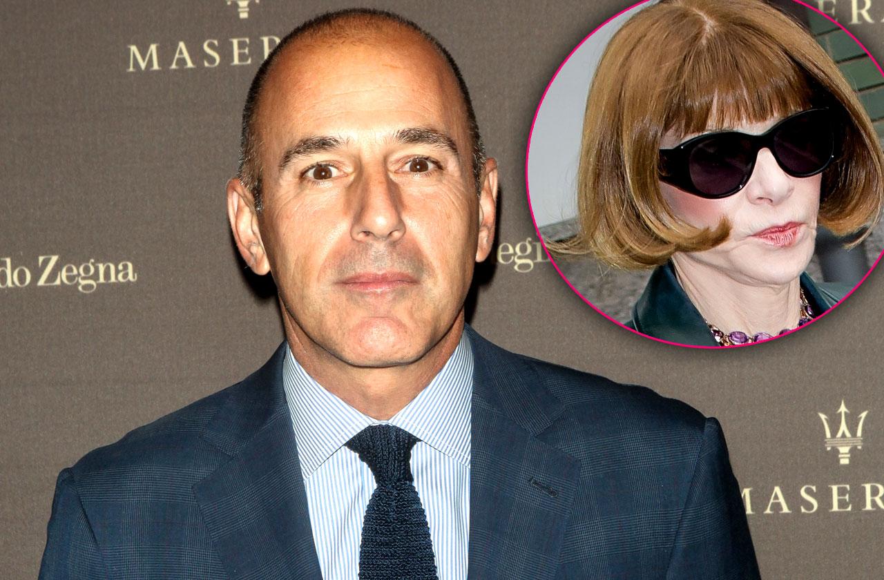 //matt lauer snubbed met ball PP