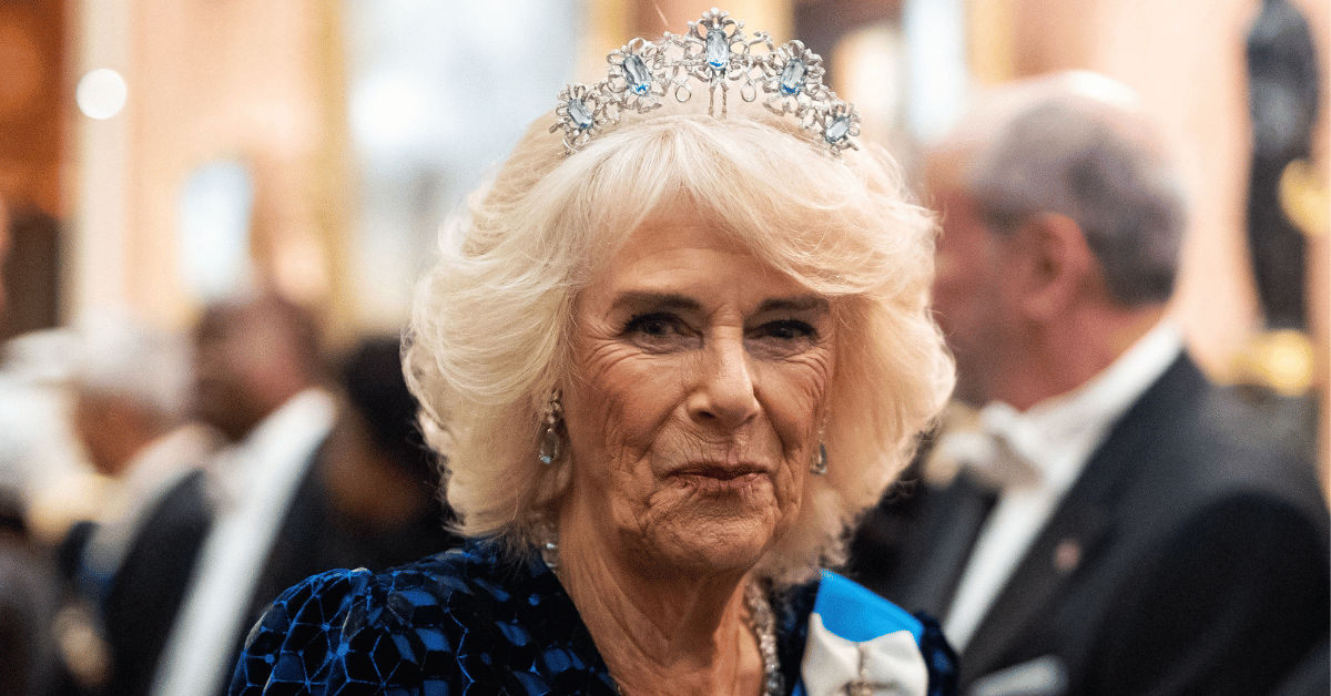 Composite photo of Queen Camilla