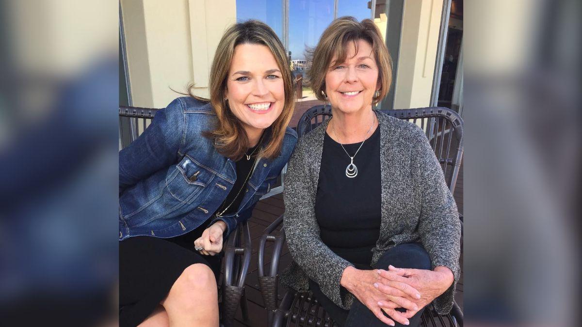 Photo of Savannah Guthrie and mom
