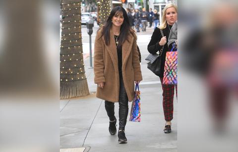 Kyle Richards Shops As RHOBH Ensues Without Lisa Vanderpump