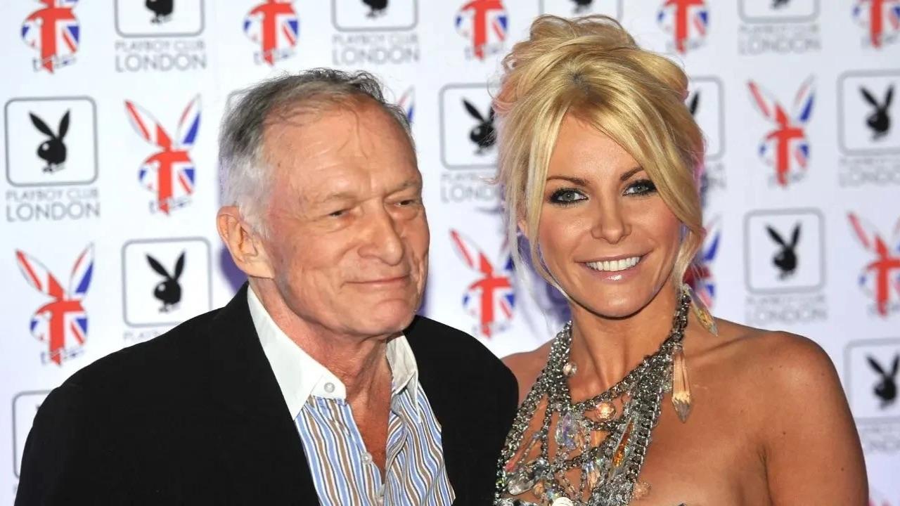 Photo of Hugh Hefner, Crystal Harris