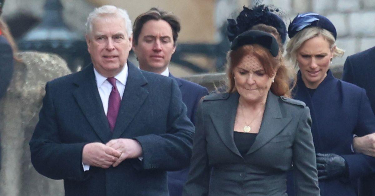 Photo of former Prince Andrew and Sarah Ferguson