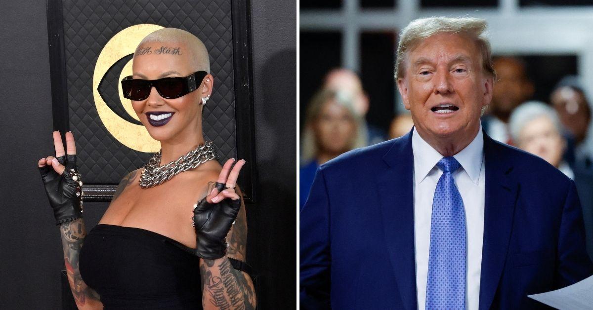 amber rose donald trump