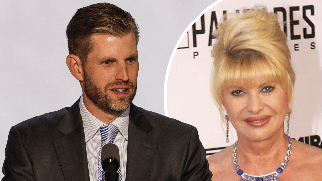 Photo of Eric Trump, Ivana Trump