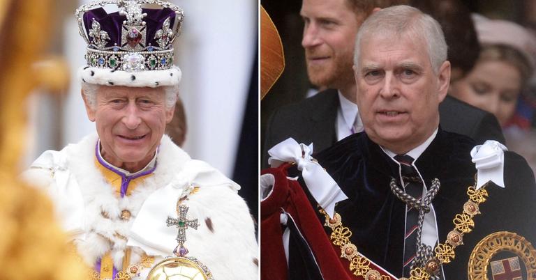 Prince Andrew Reemerges as Royal Feud Explodes With Brother King Charles