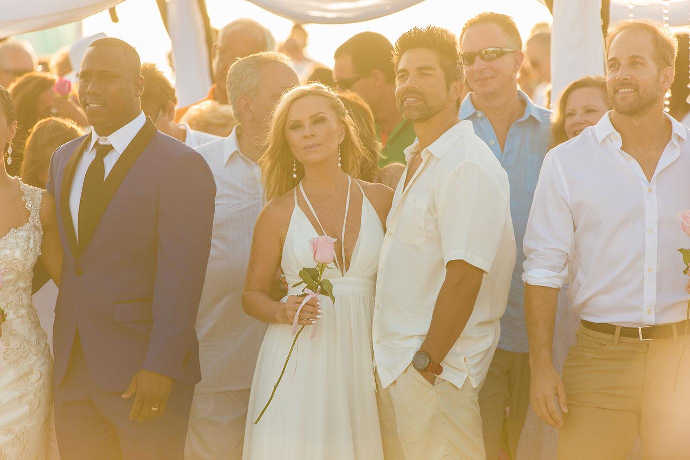 Tamra judge eddie renew vows aruba