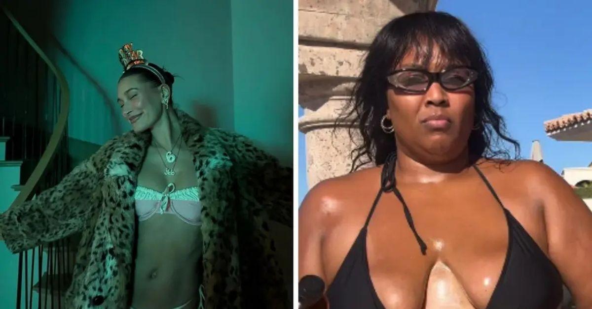 Getting Hot in Here: Hailey Bieber, Lizzo and More of the Most Sizzling Celebrity Thirst Traps of 2025 So Far