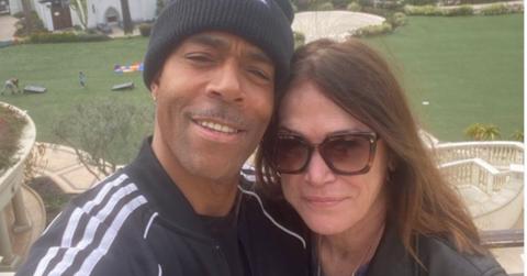 Kim Delaney's husband allegedly had a mid-flight outburst before his arrest for public intoxication.
