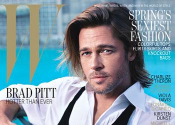 //brad pitt interview w magazine
