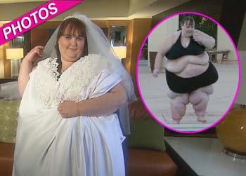 //susanne eman fattest bride landov