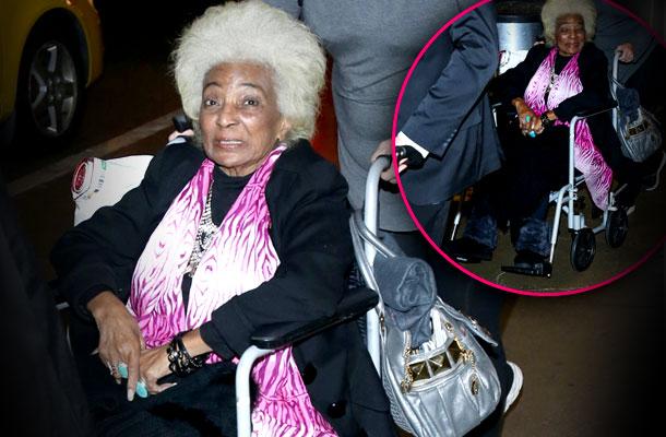 //nichelle nichols bad health  pp