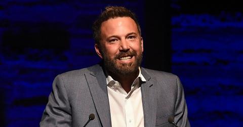Ben Affleck attends the Backstage at the Geffen 2019 gala at the Geffen Playhouse.