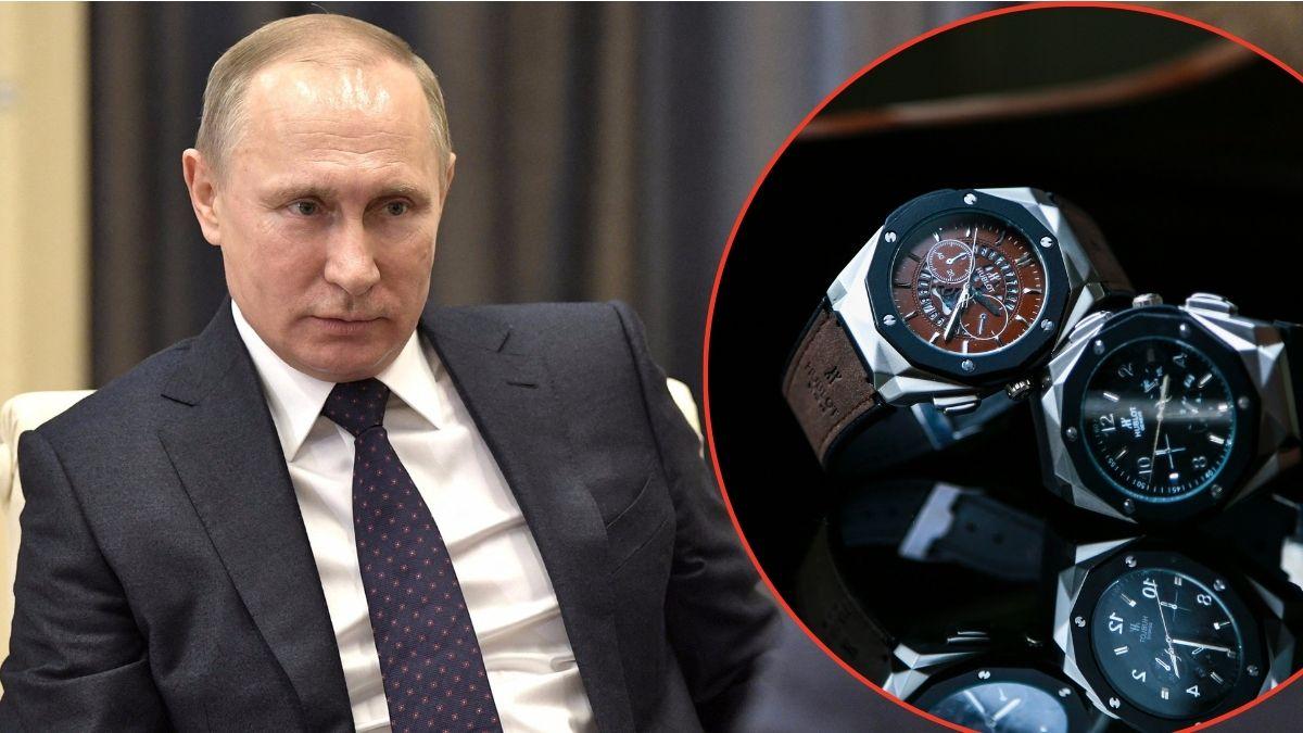 Photo of Vladimir Putin ans watches