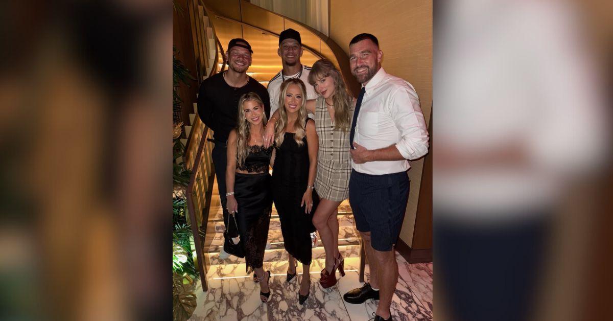 Photo of Taylor Swift and Travis Kelce