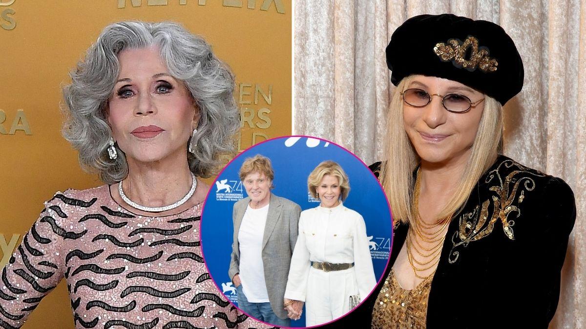 Photo of Jane Fonda and Barbra Streisand