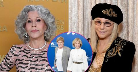 Photo of Jane Fonda and Barbra Streisand