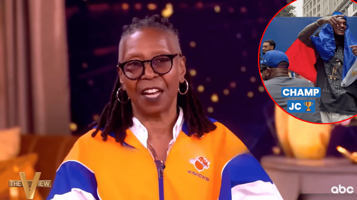 Whoopi Goldberg is a New York Knicks fan.