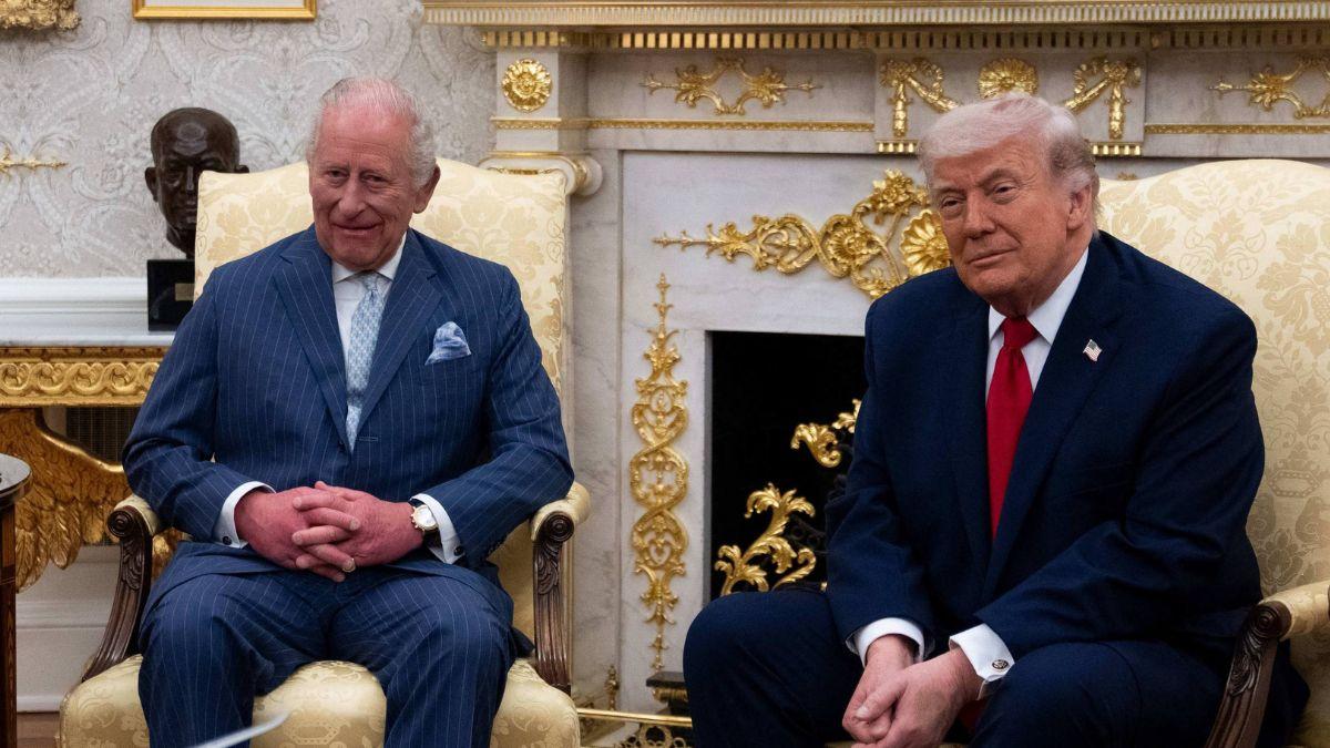 Photo of Donald Trump and King Charles